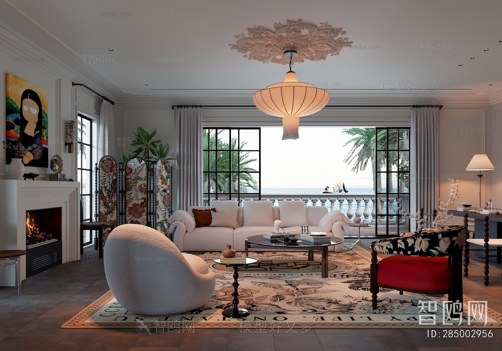 French Style A Living Room