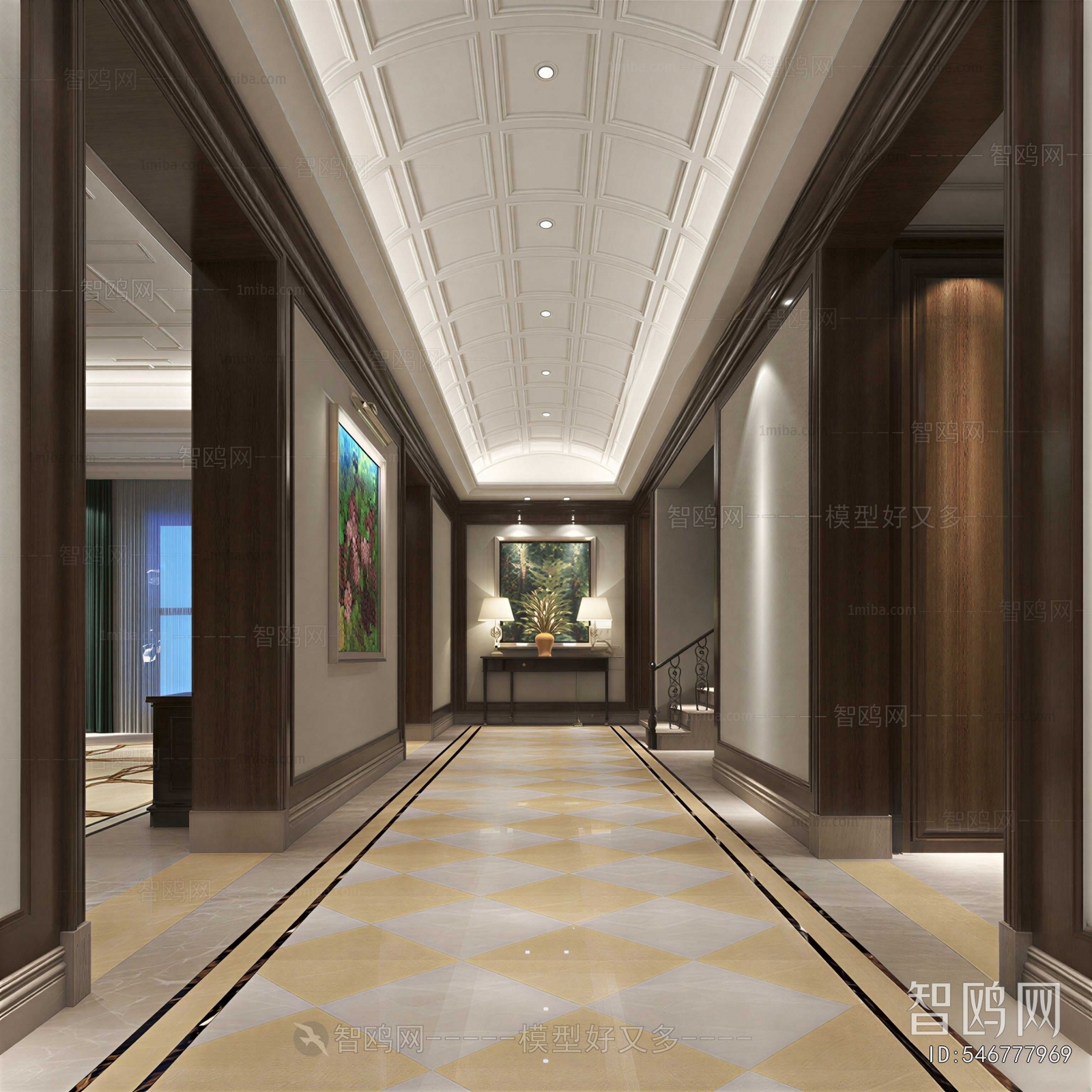 Modern Hallway