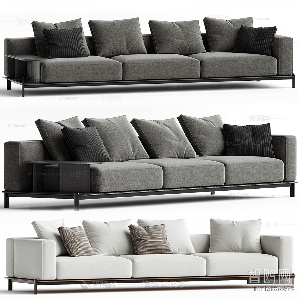 Modern Three-seat Sofa
