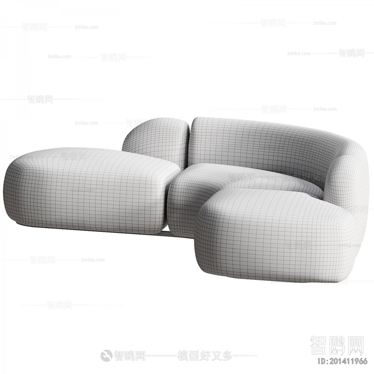 Modern Curved Sofa