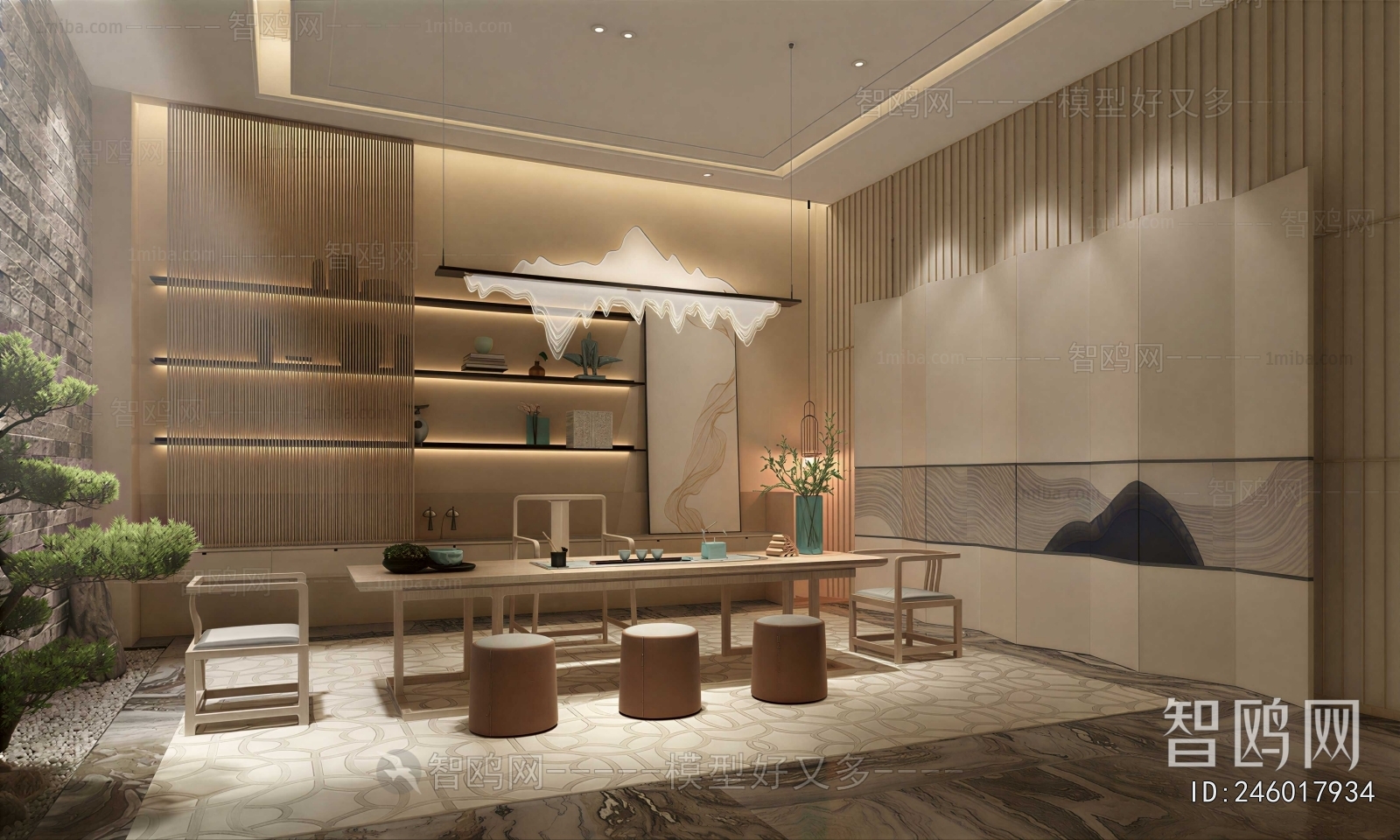 New Chinese Style Tea House