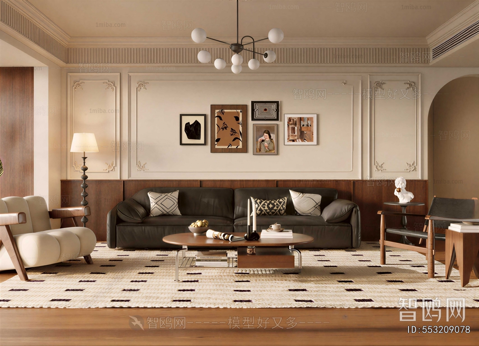 French Style A Living Room