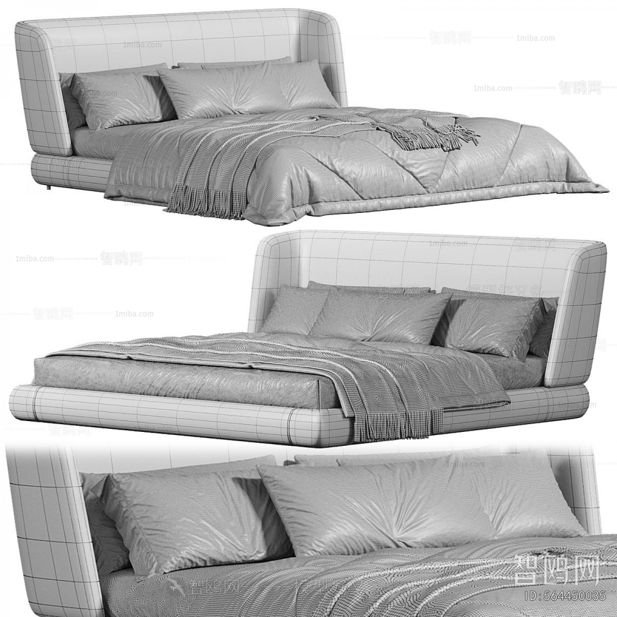 Modern Double Bed