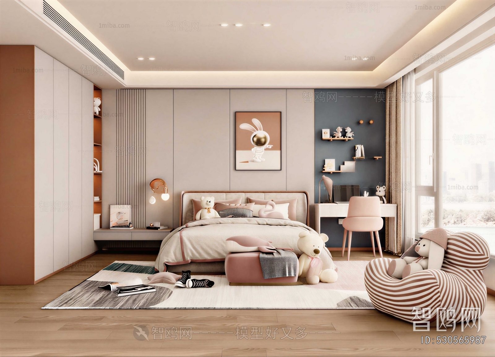 Modern Girl's Room Daughter's Room