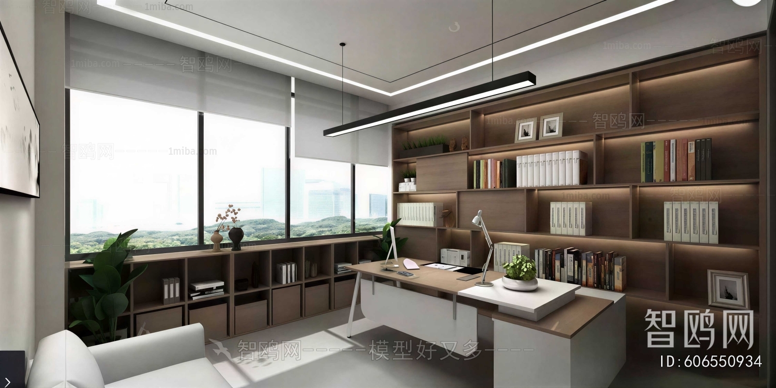 Modern Manager's Office