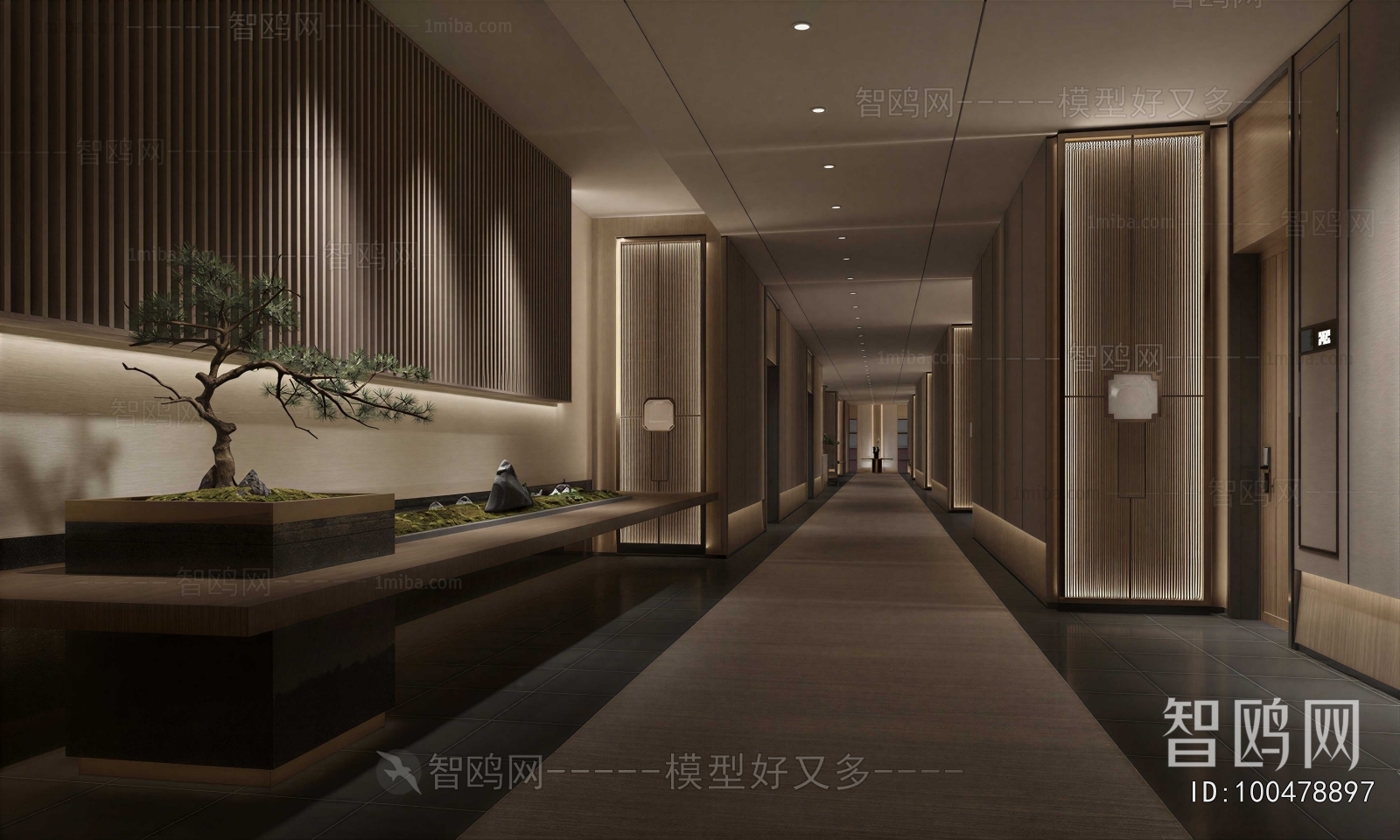 New Chinese Style Corridor