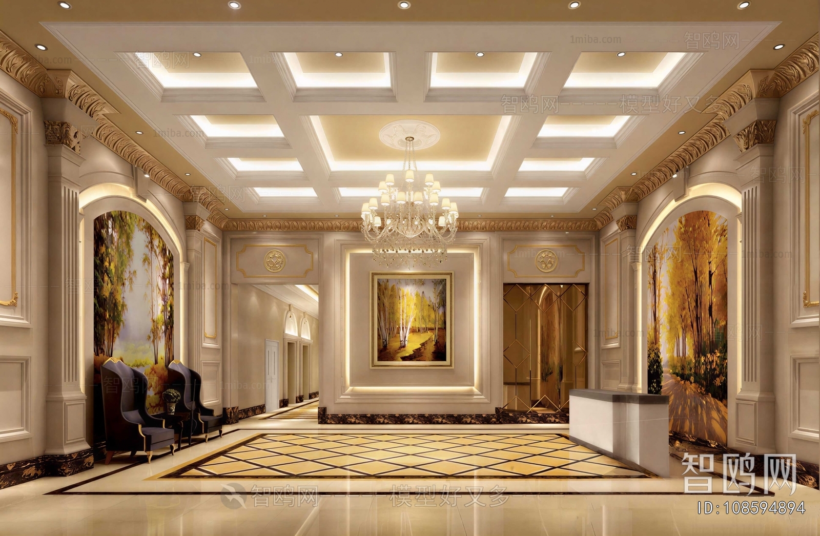 European Style Lobby Hall