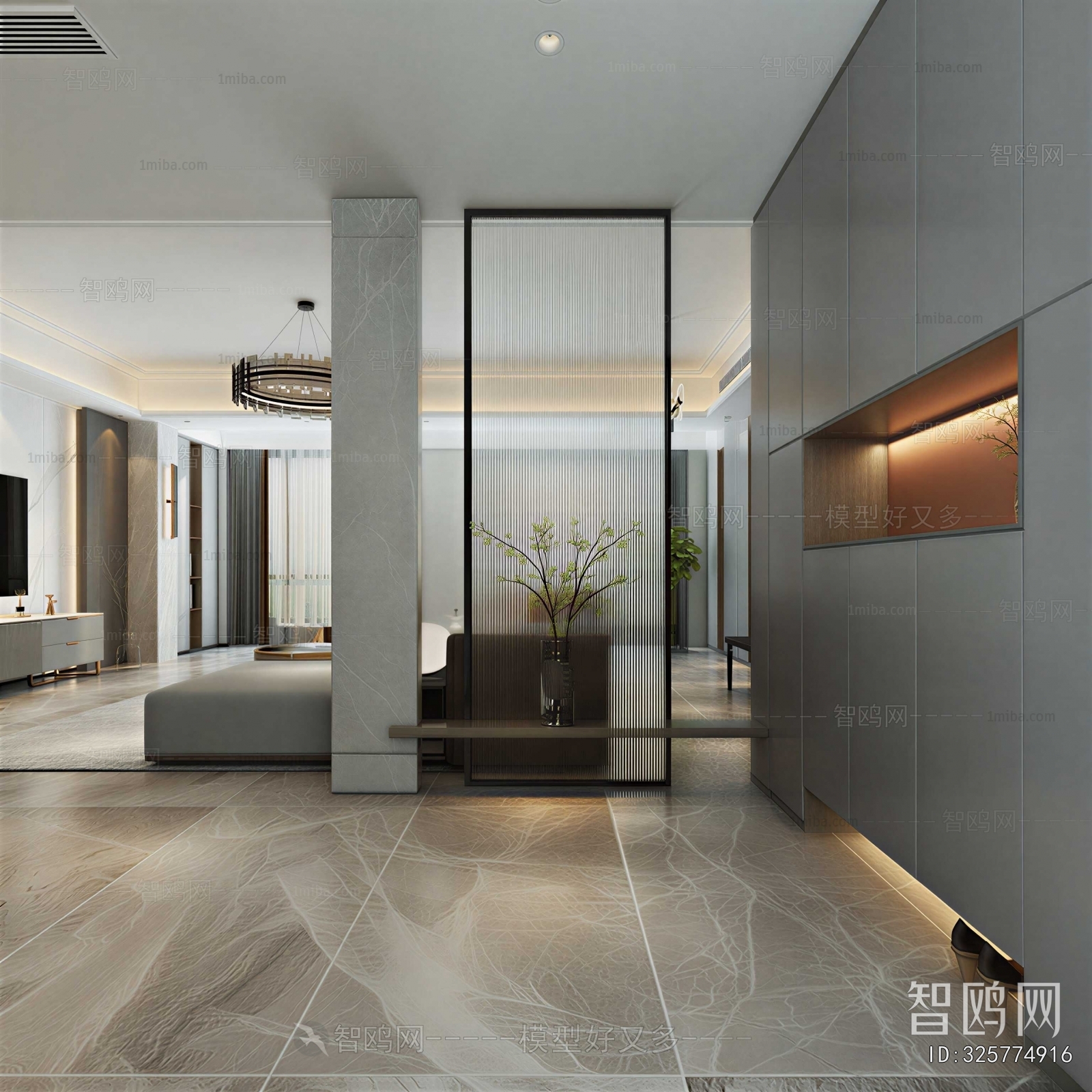 Modern Hallway