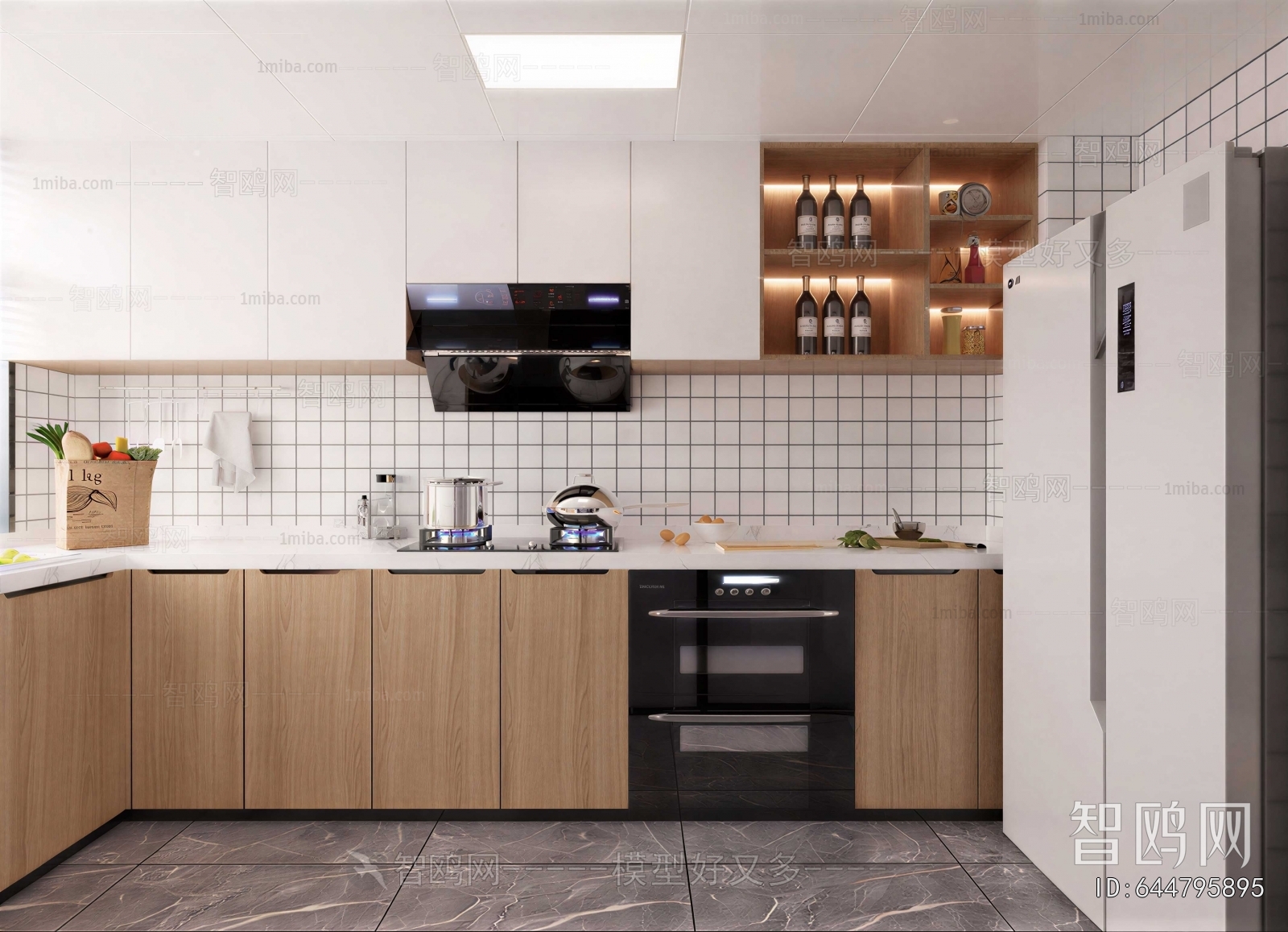 Modern The Kitchen