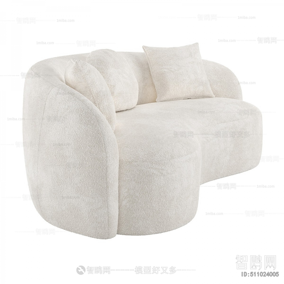 Modern Curved Sofa