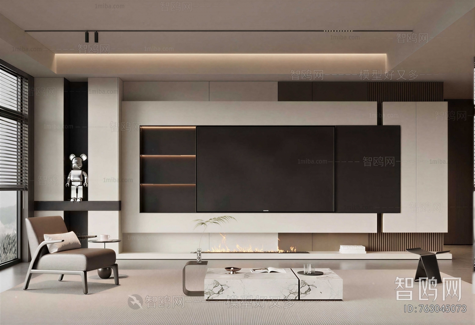 Modern A Living Room