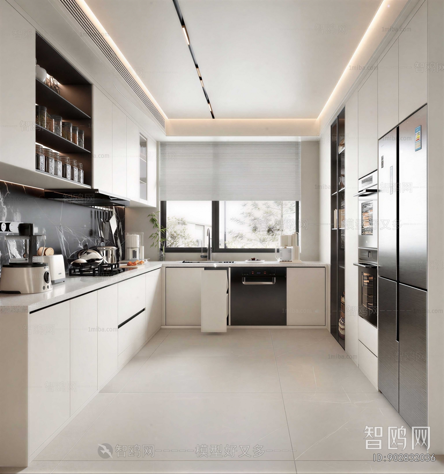 Modern The Kitchen