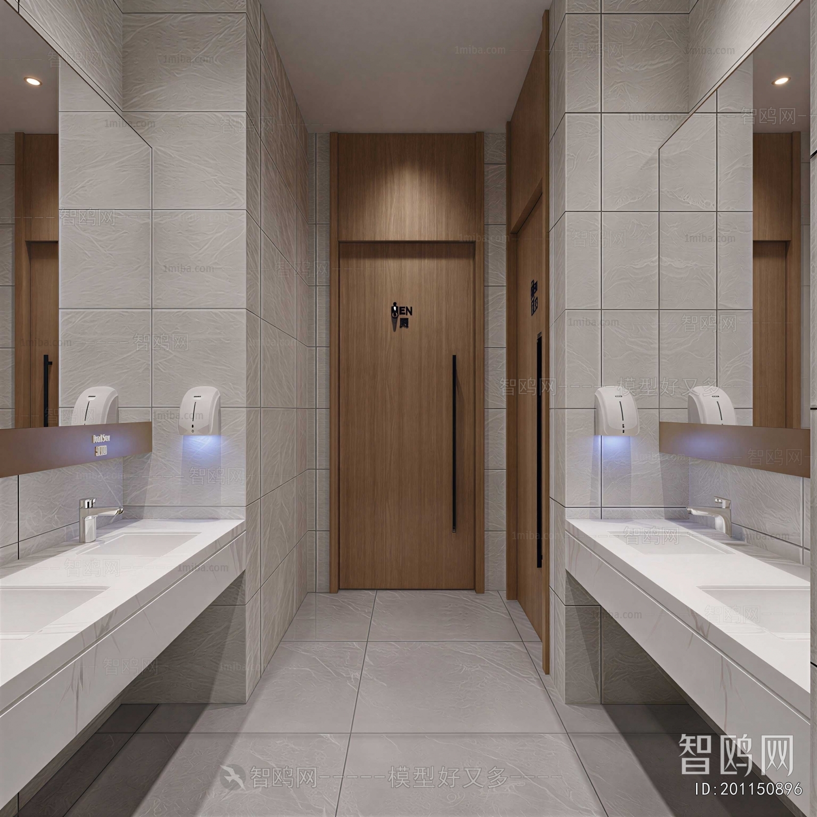 Modern Public Toilet