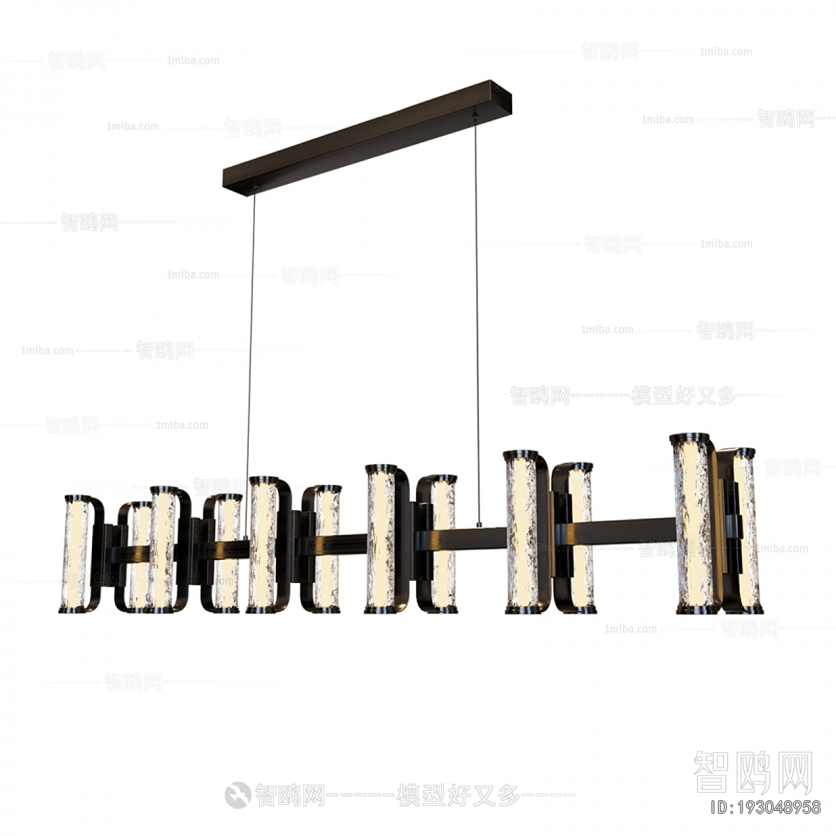 Modern Long Chandelier