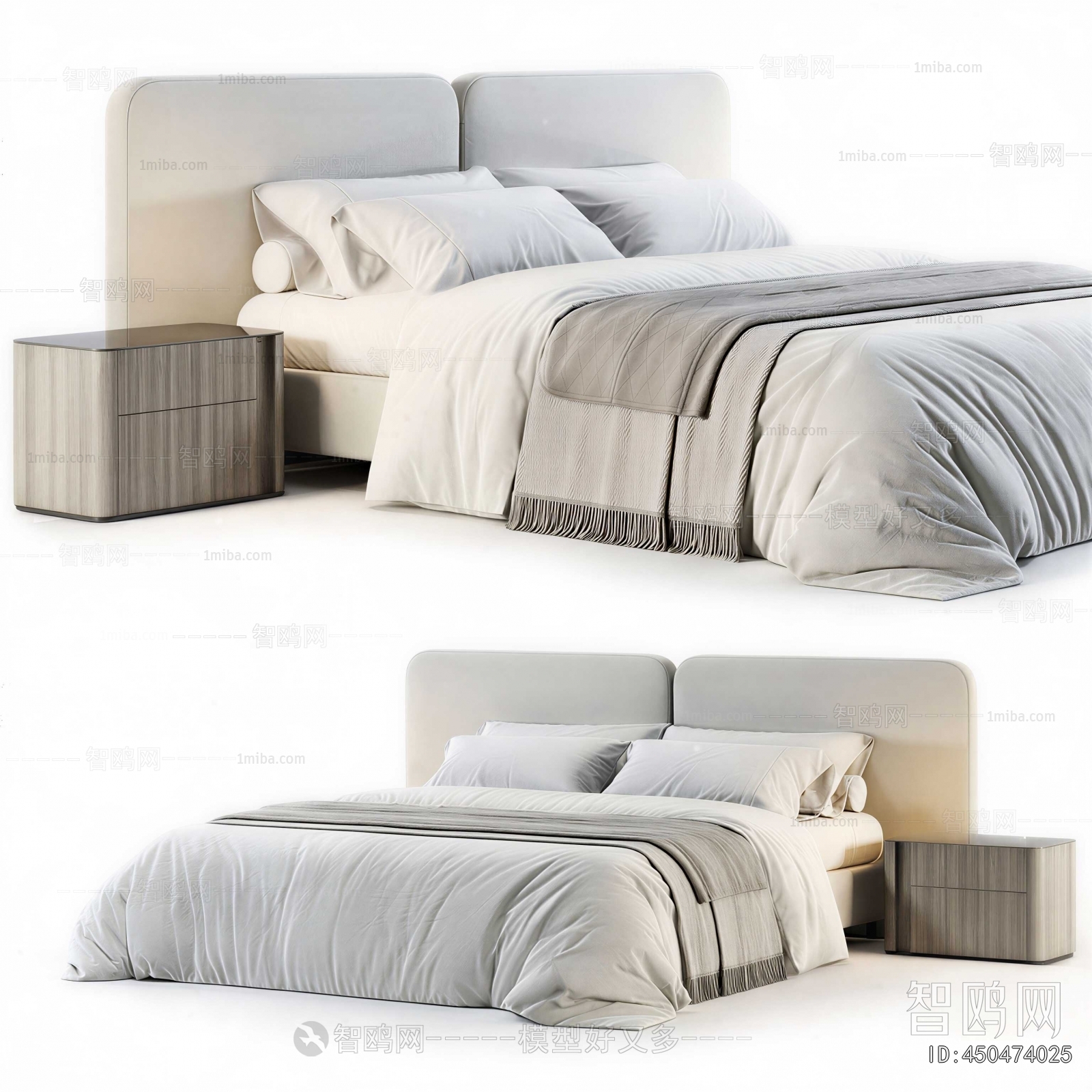 Modern Double Bed