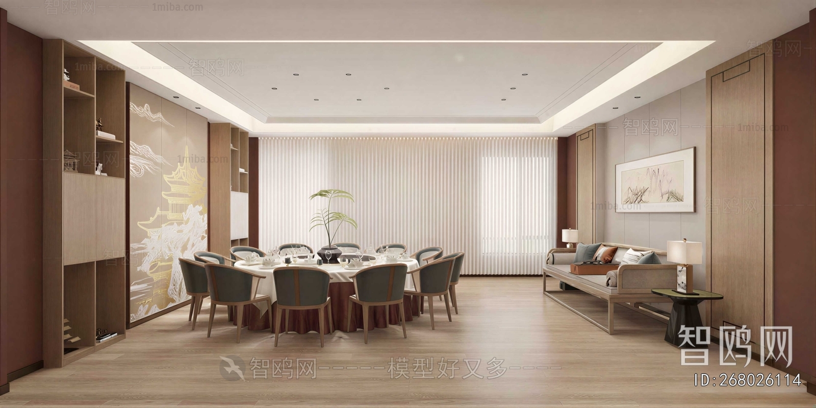 New Chinese Style Restaurant Box