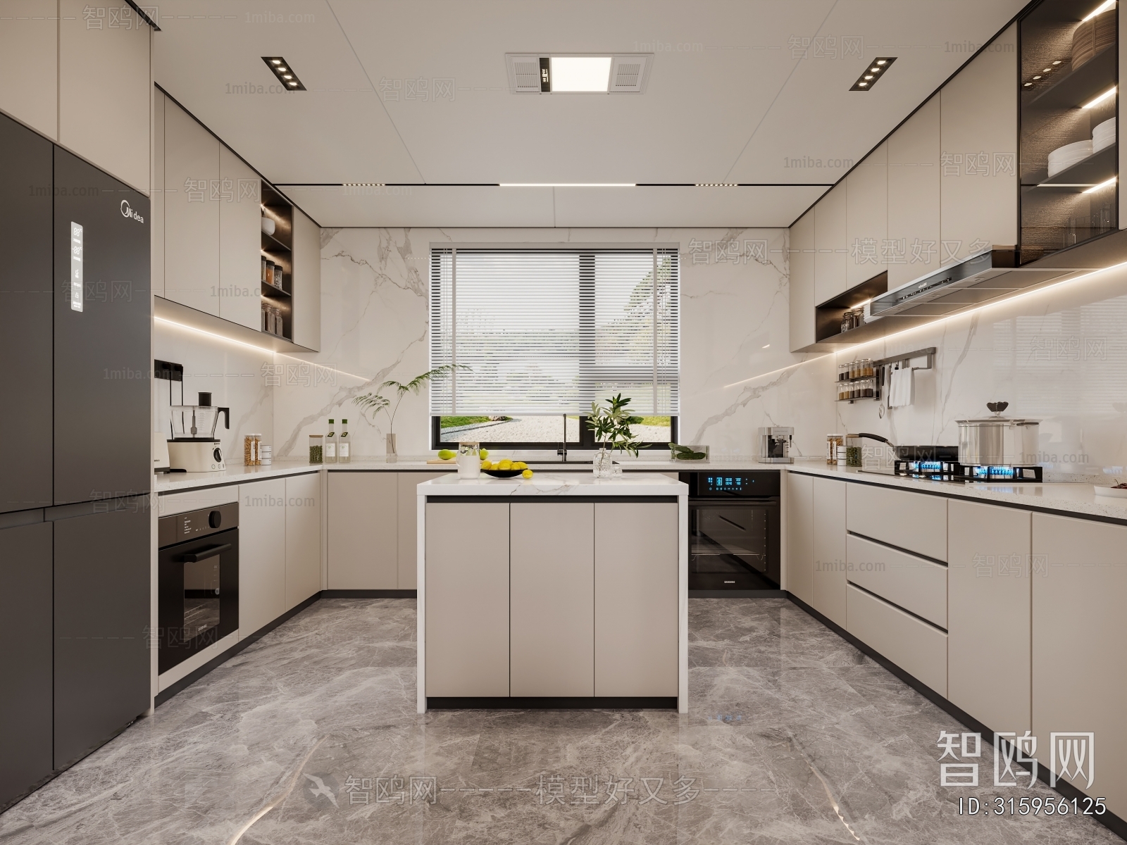 Modern The Kitchen