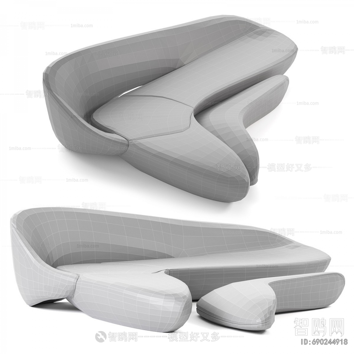 Modern Shaped Sofa