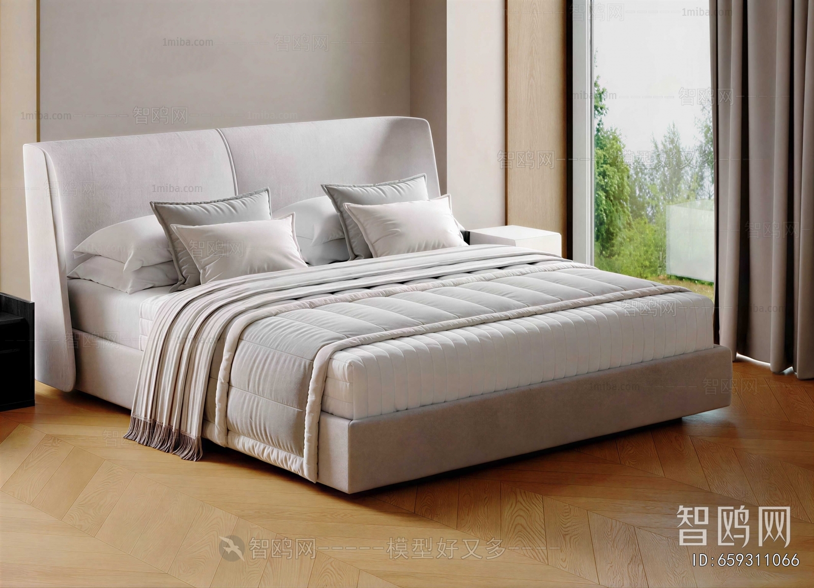 Modern Double Bed