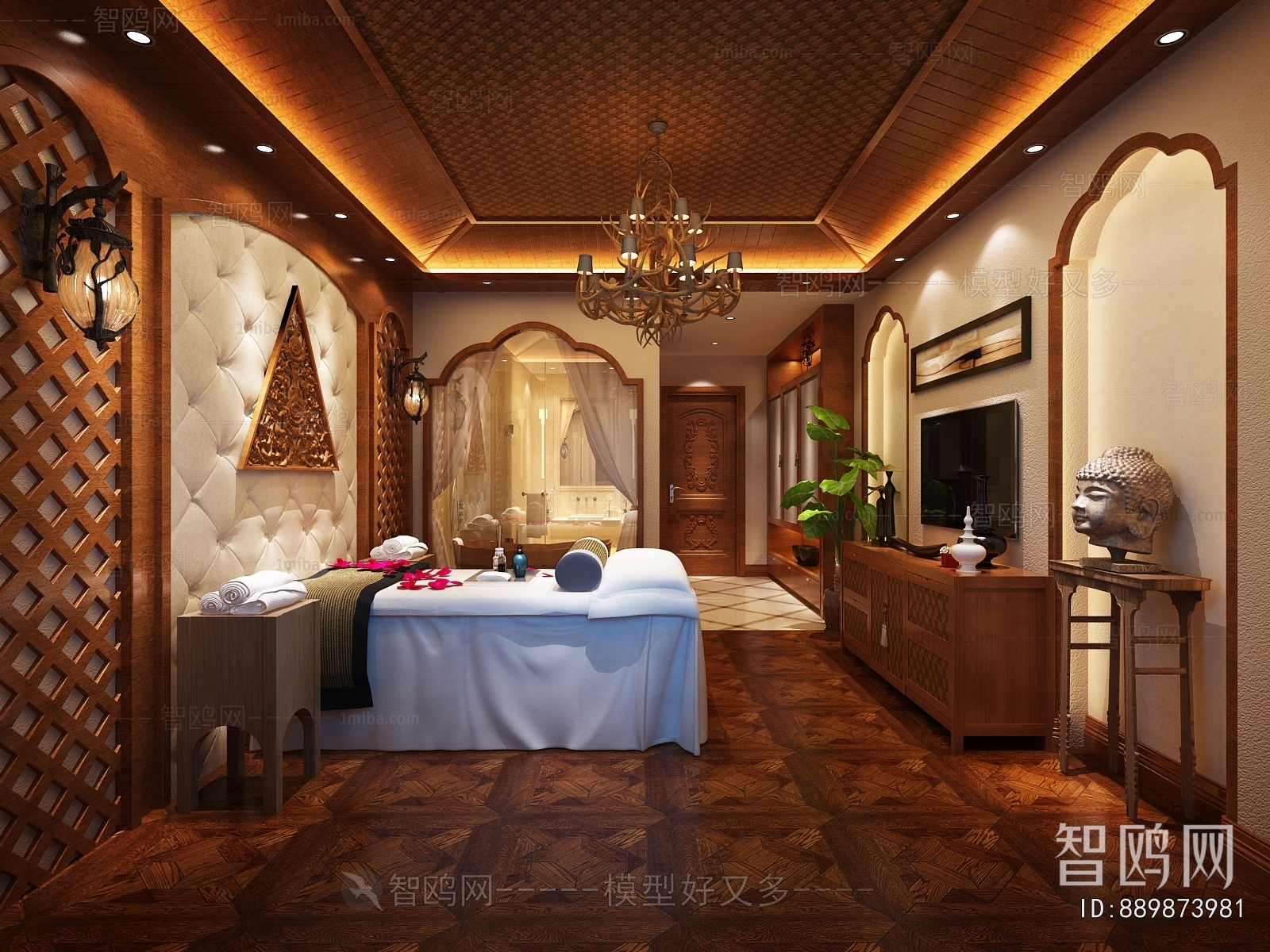 Southeast Asian Style SPA Beauty