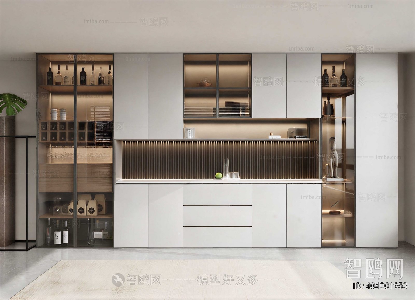 Modern Wine Cabinet