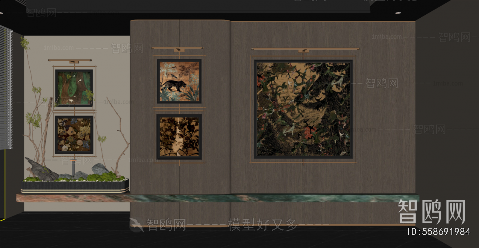 Retro Style Painting