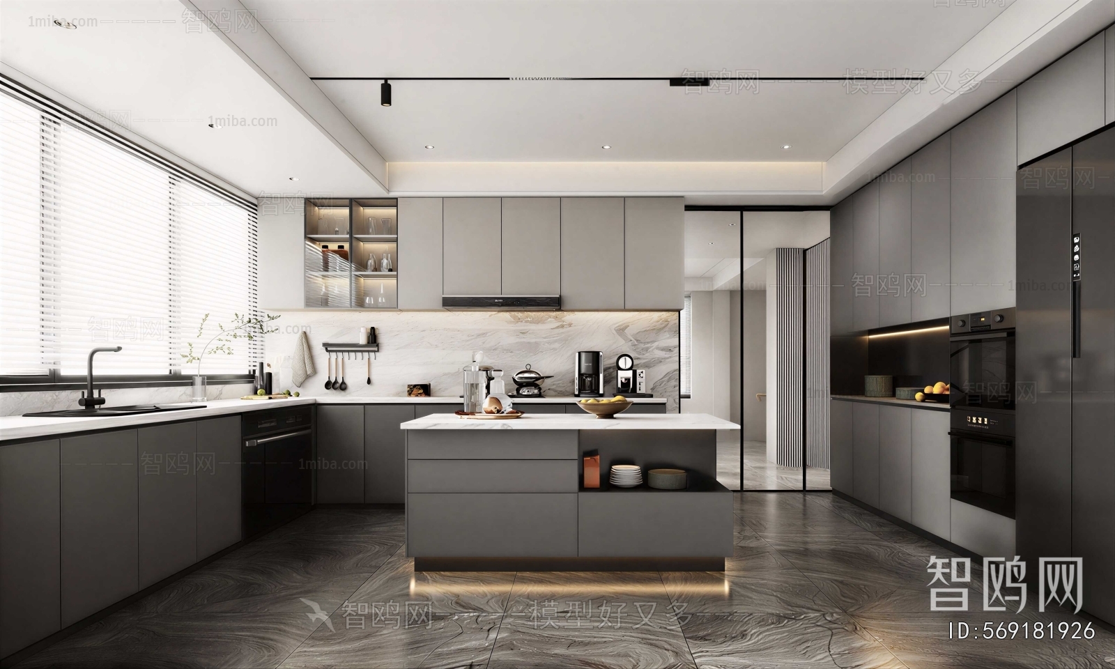 Modern The Kitchen