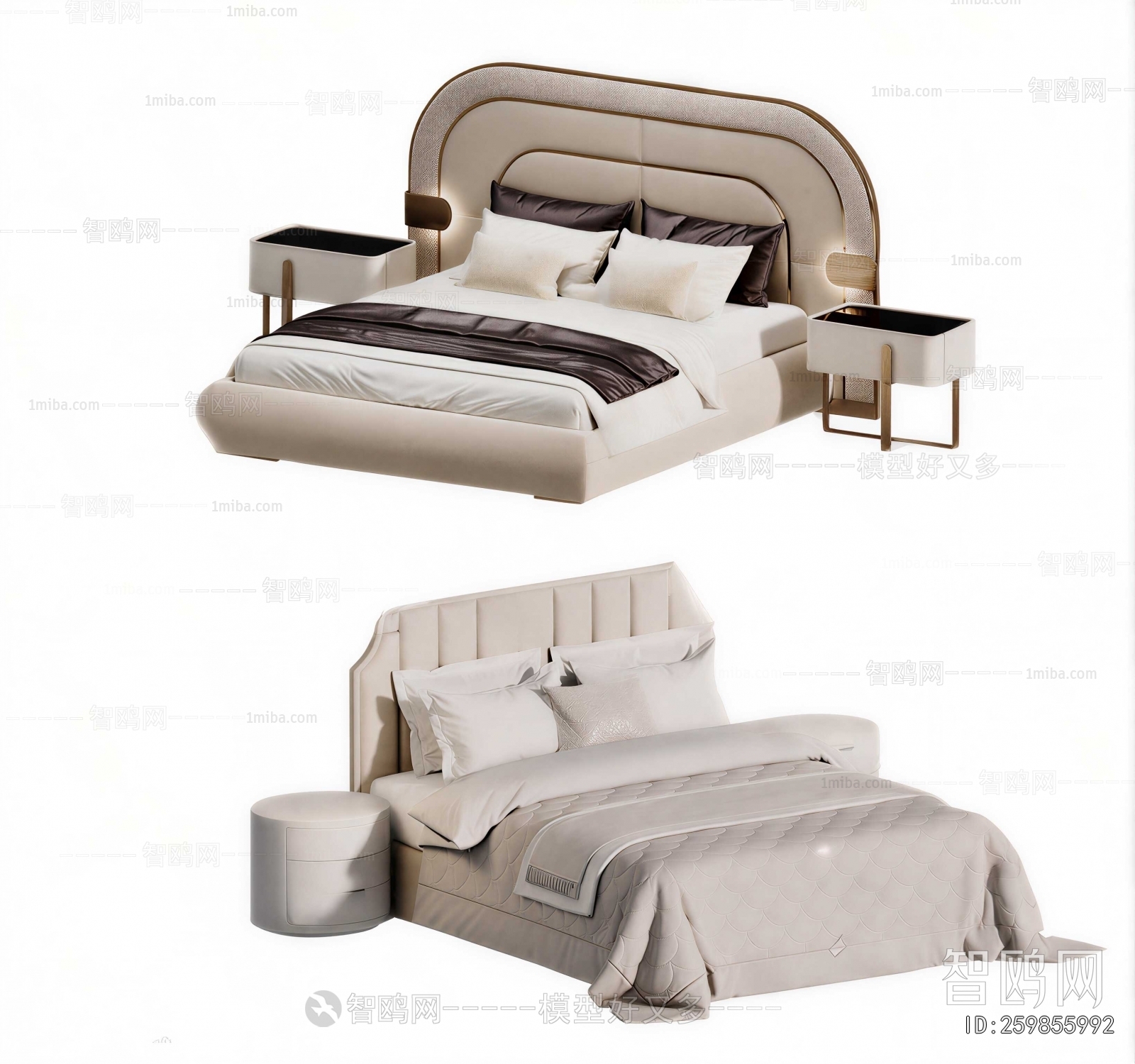 Modern Double Bed