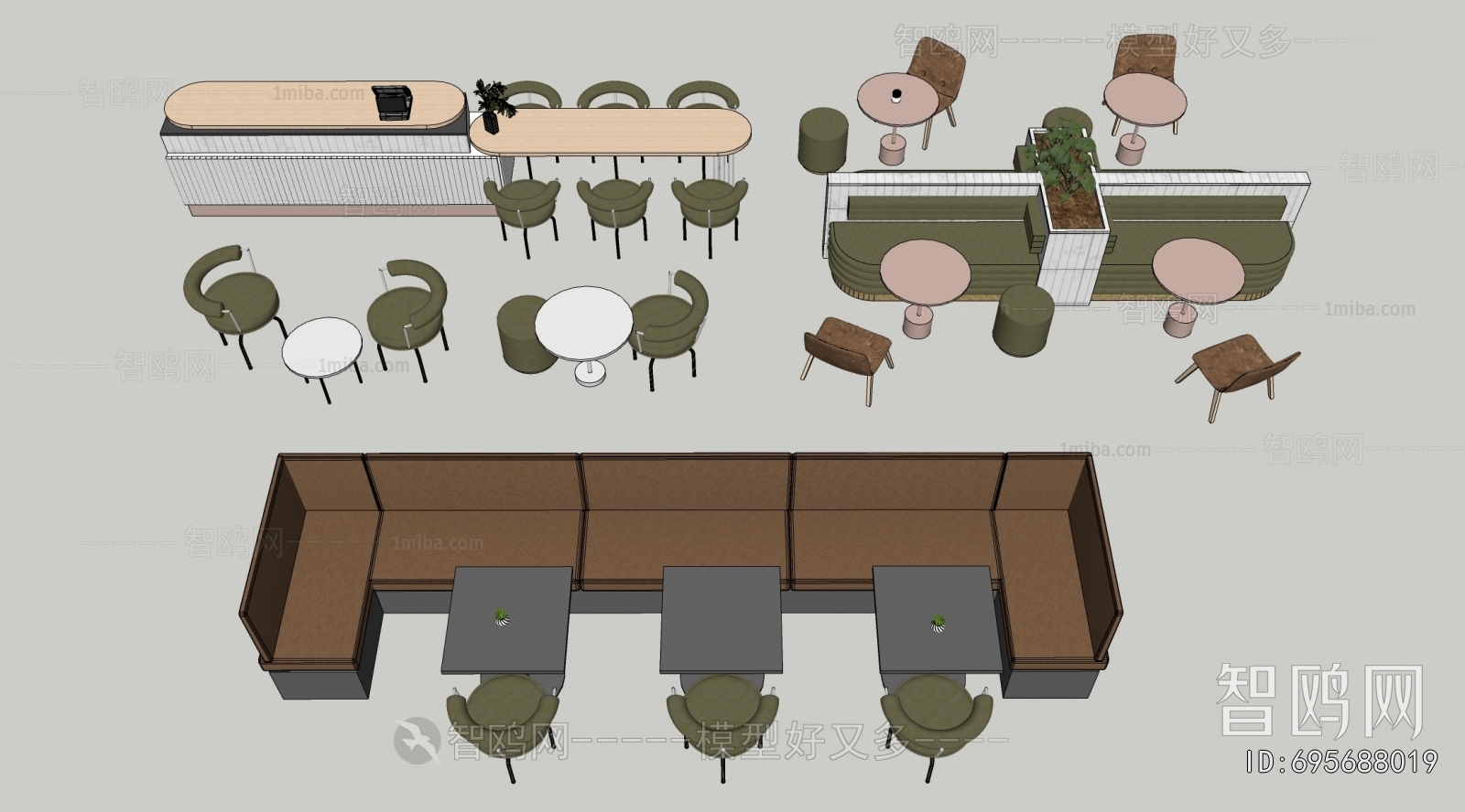 Modern Leisure Table And Chair