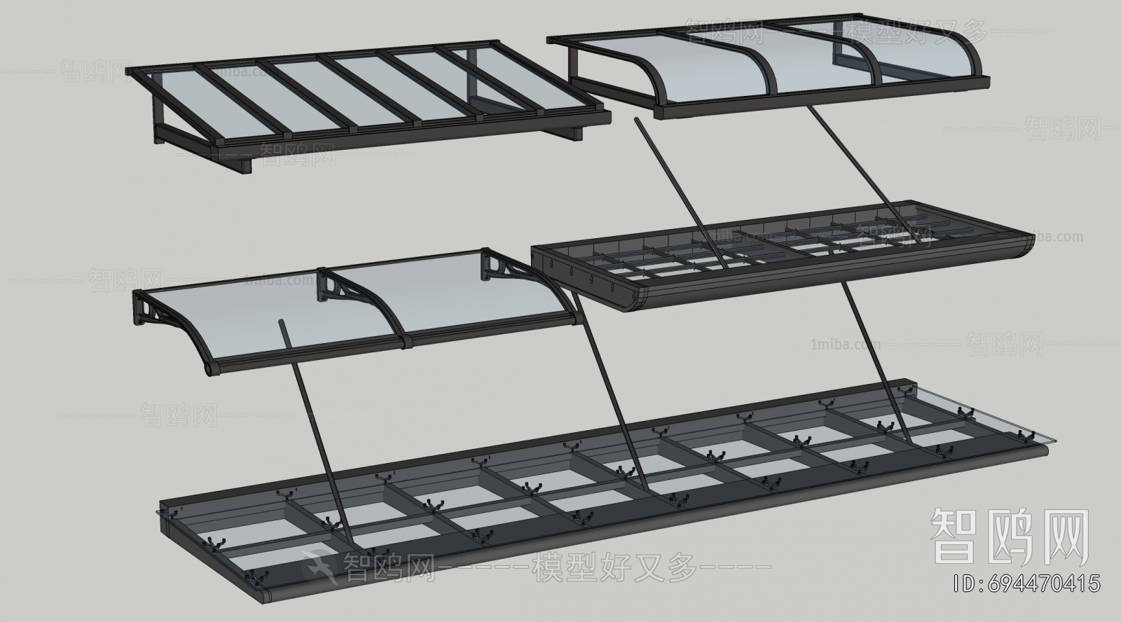 Modern Sunshade/Canopy/Tensioning Film