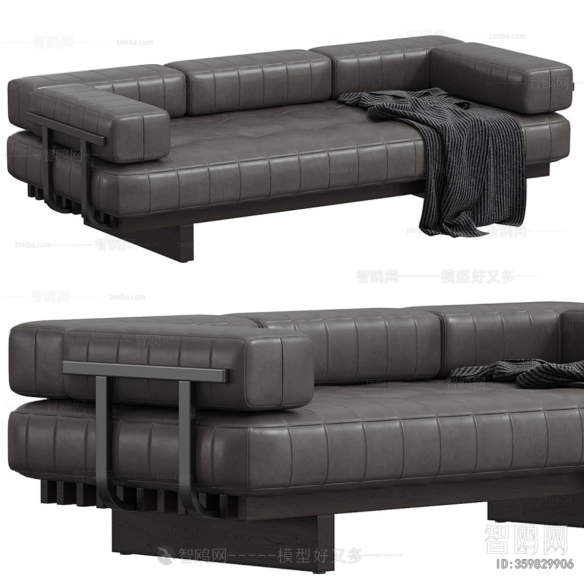 Modern Three-seat Sofa