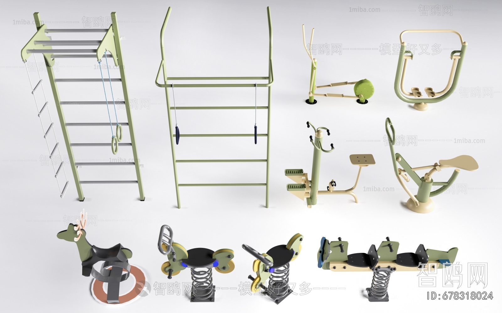 Modern Fitness Equipment