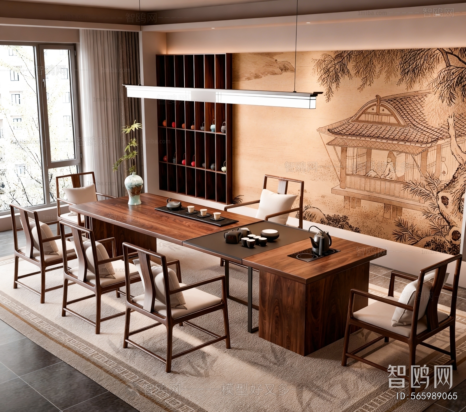 New Chinese Style Tea Tables And Chairs