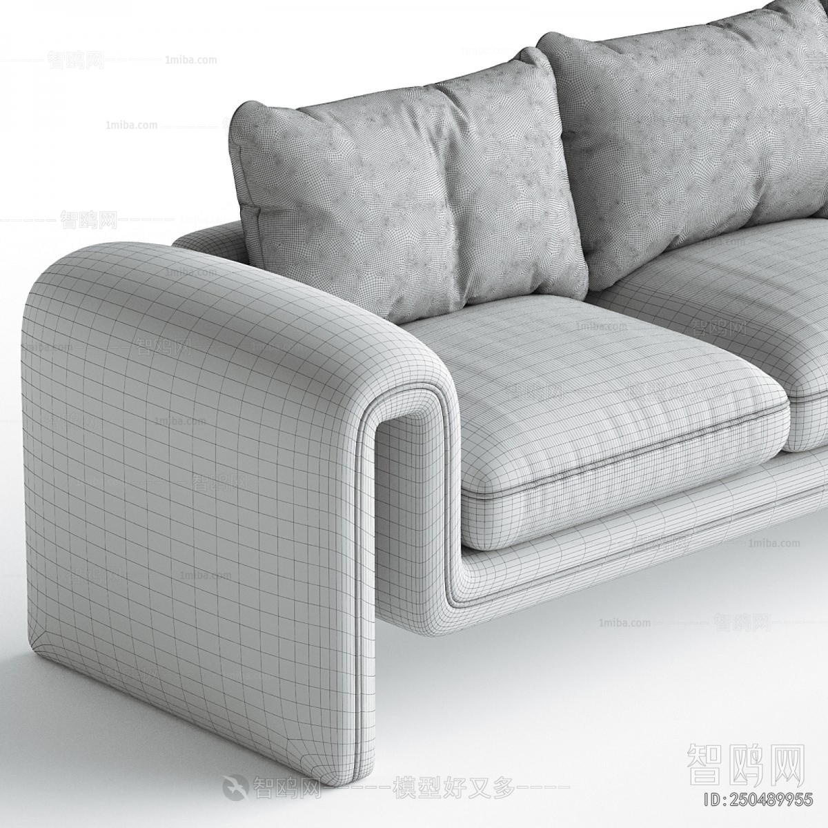 Modern Three-seat Sofa