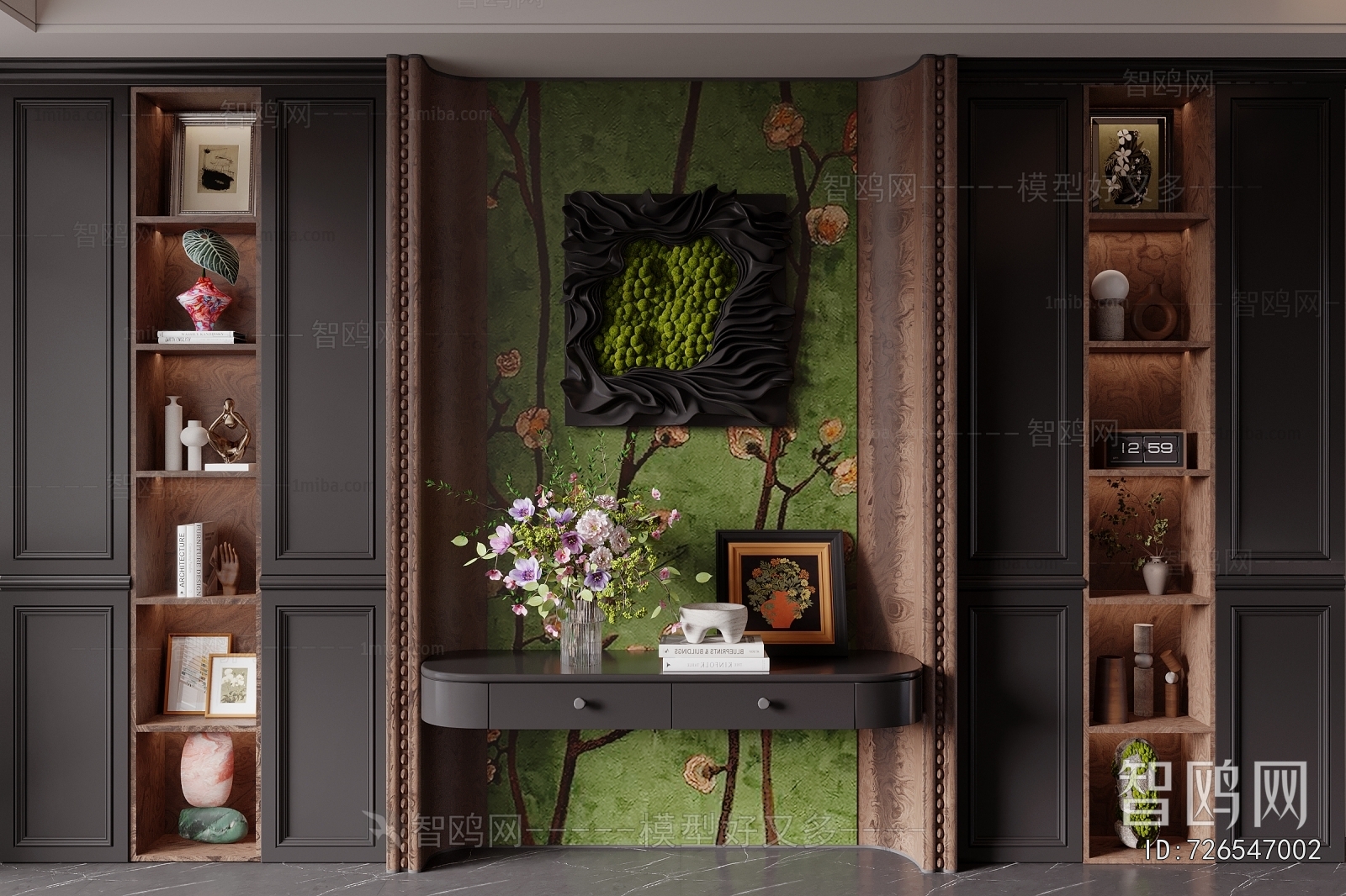 French Style Hallway