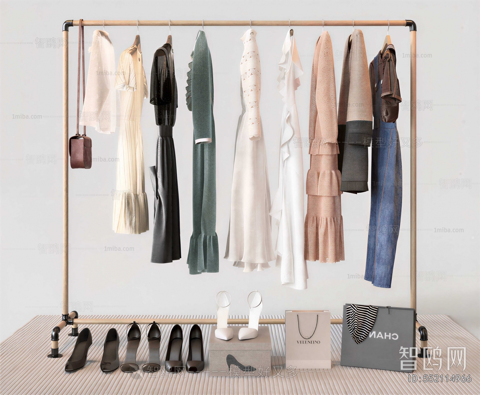 Modern Clothes, Bags And Shoes