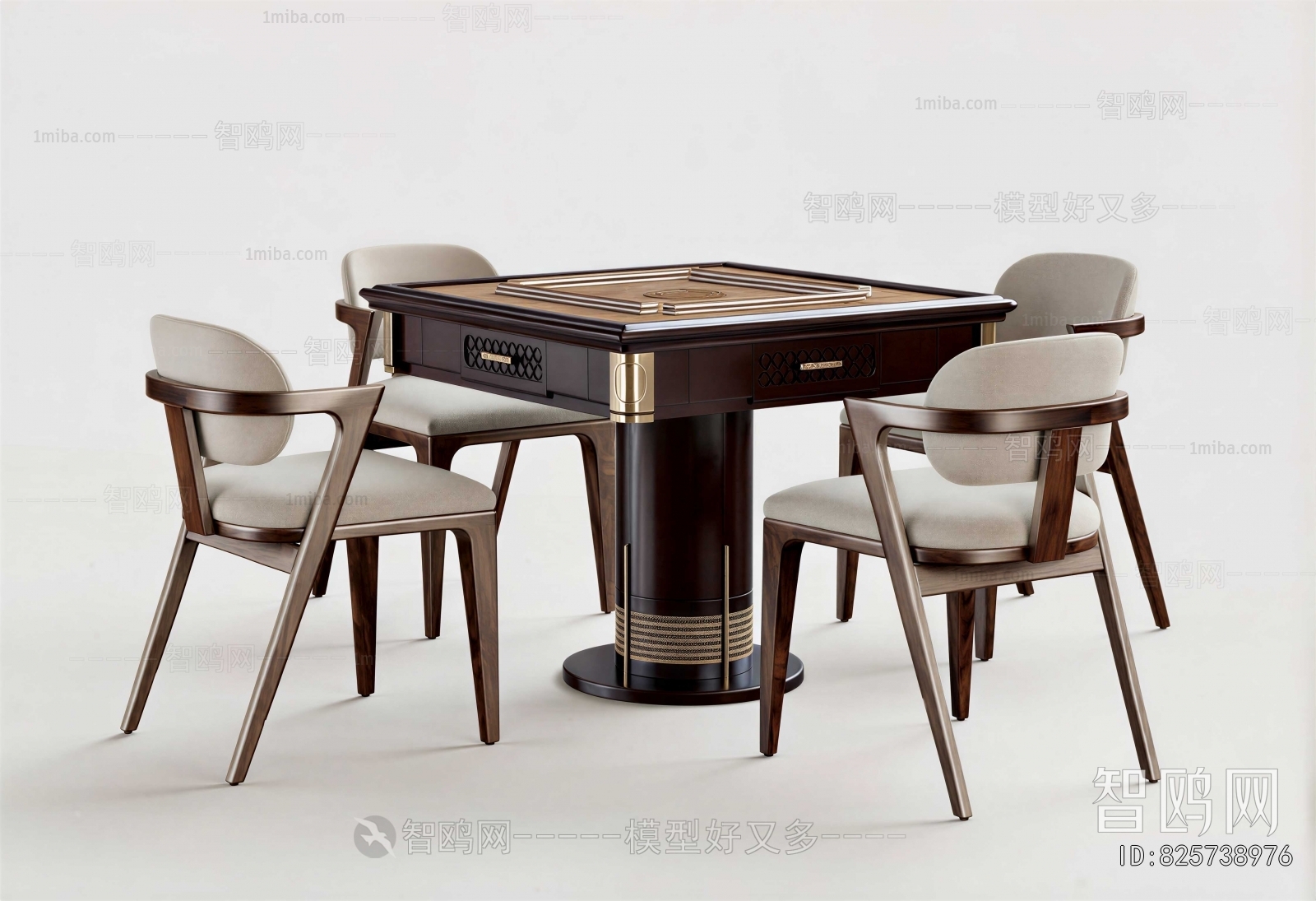 Modern Mahjong Tables And Chairs