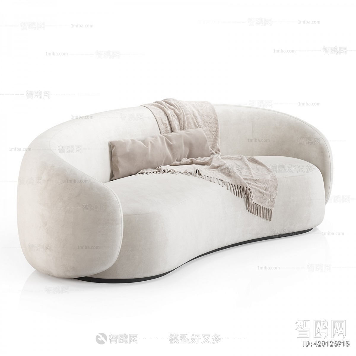 Modern Curved Sofa