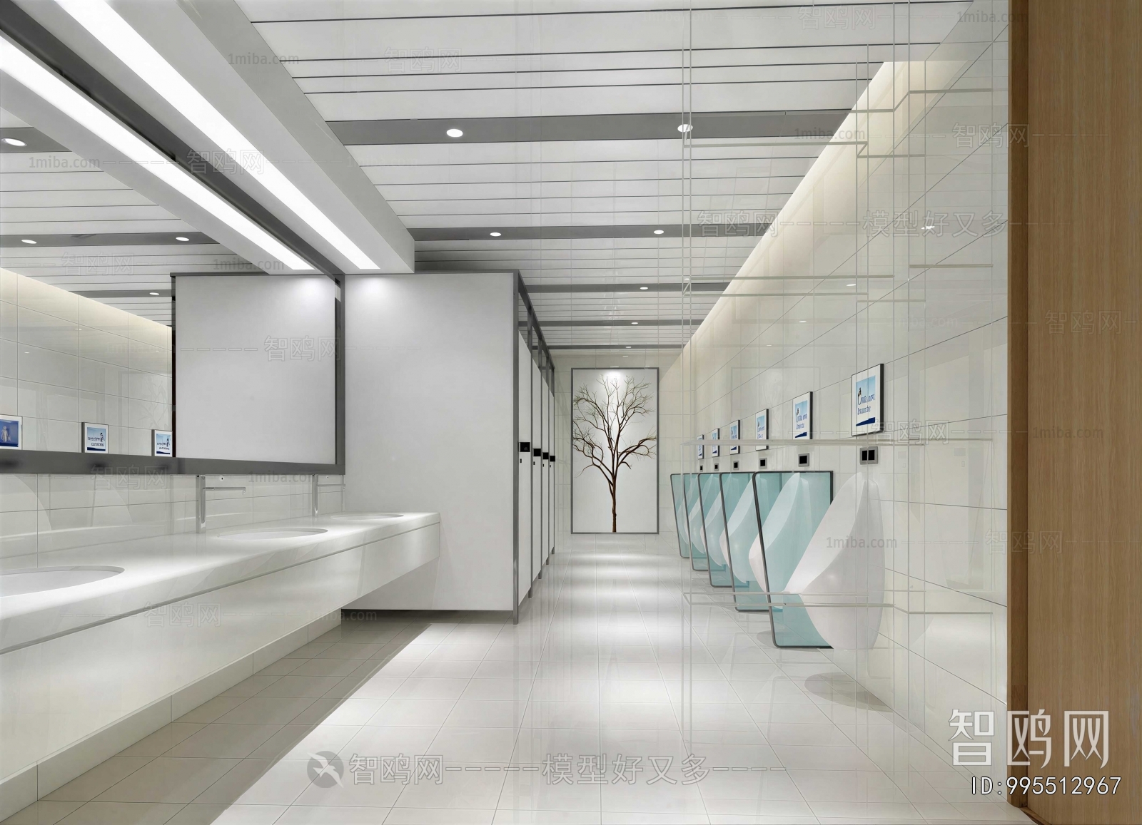 Modern Public Toilet