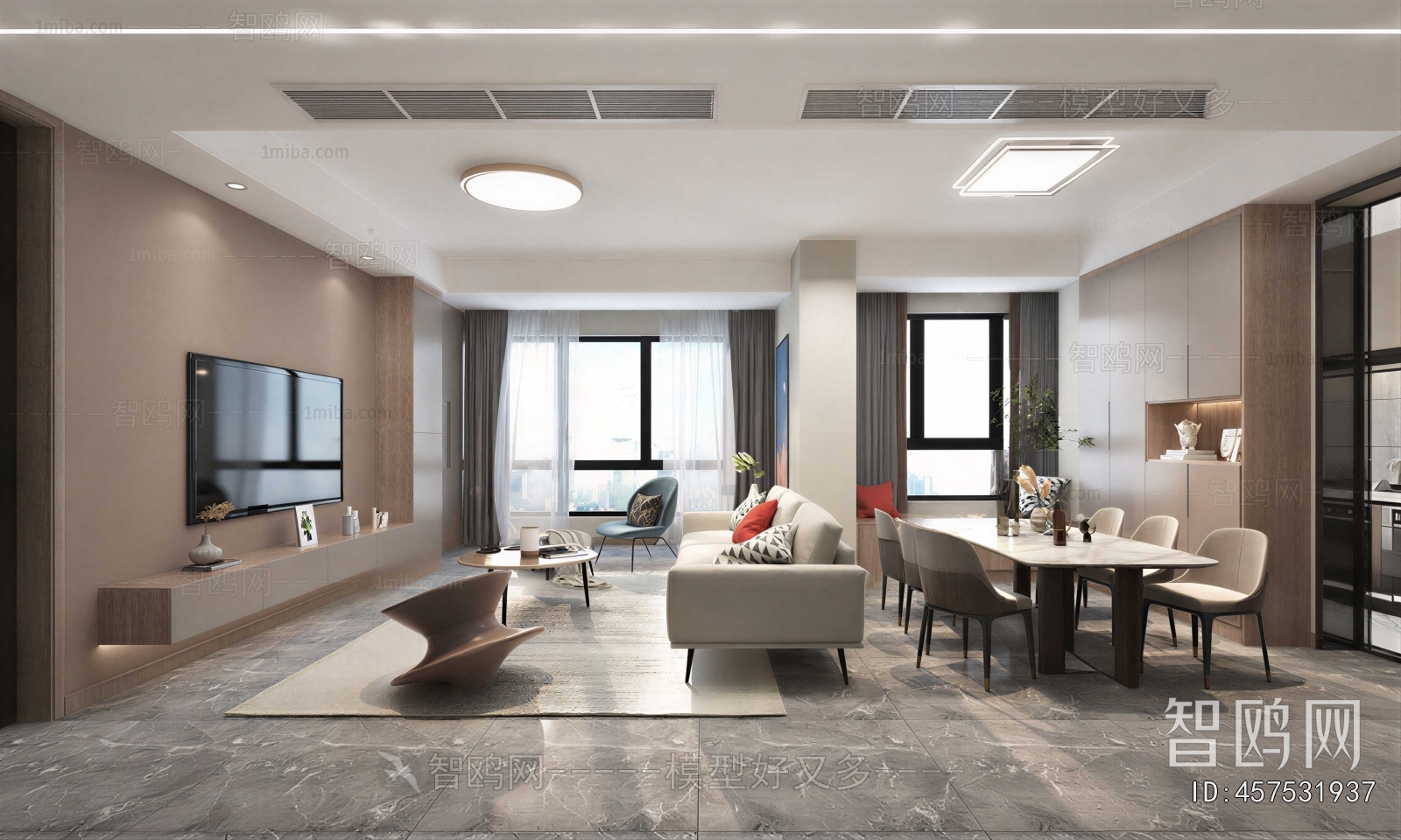 Modern A Living Room