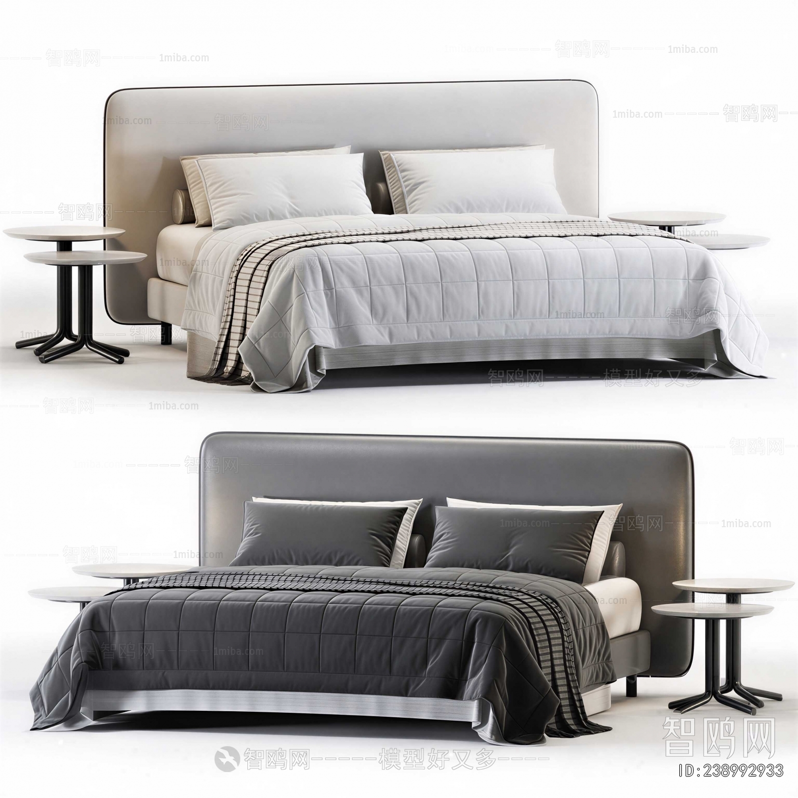 Modern Double Bed