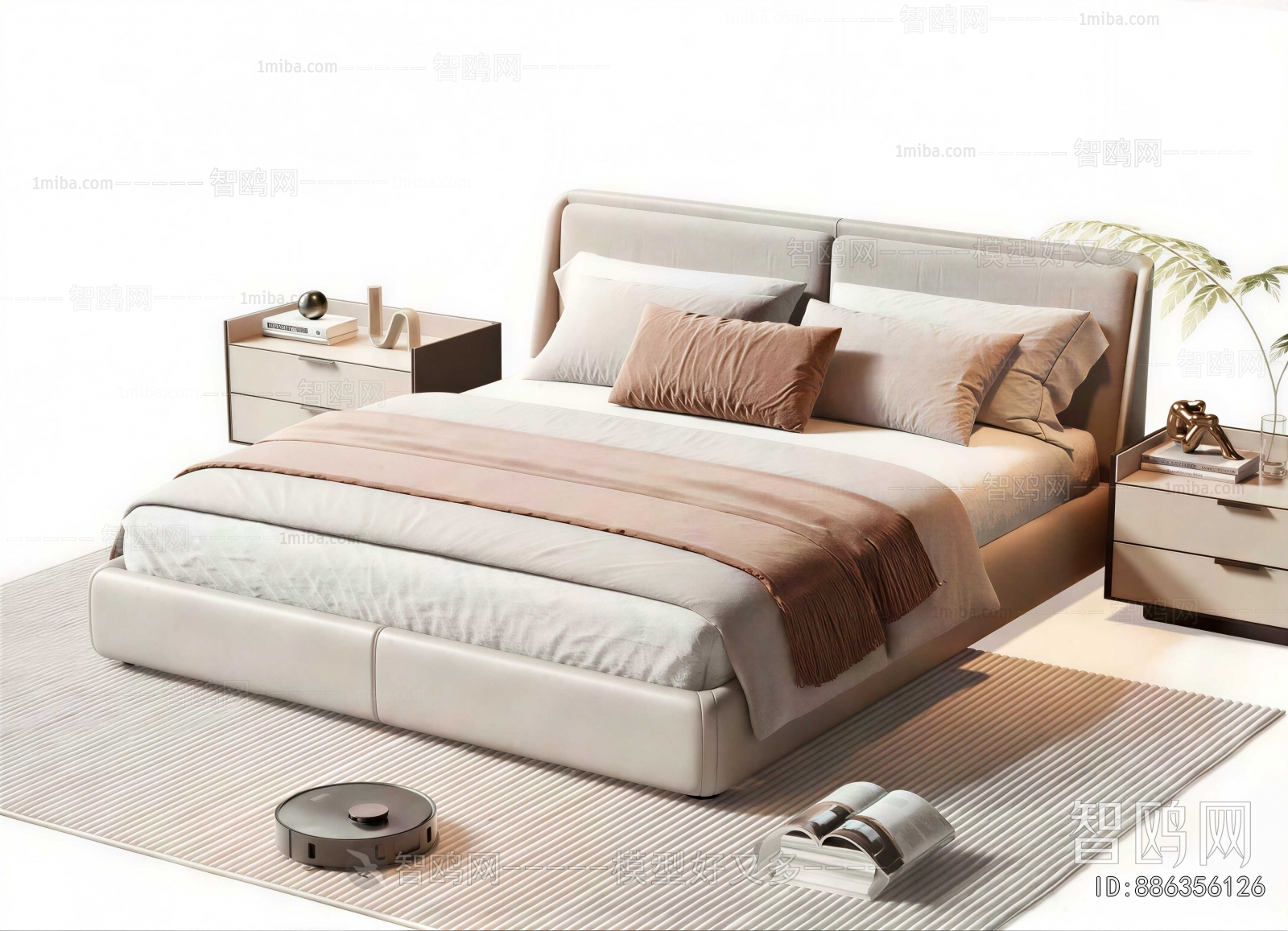 Modern Double Bed