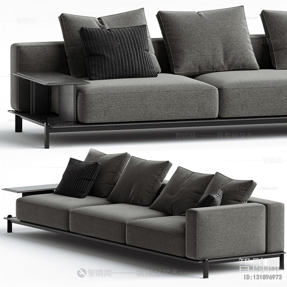 Modern Three-seat Sofa