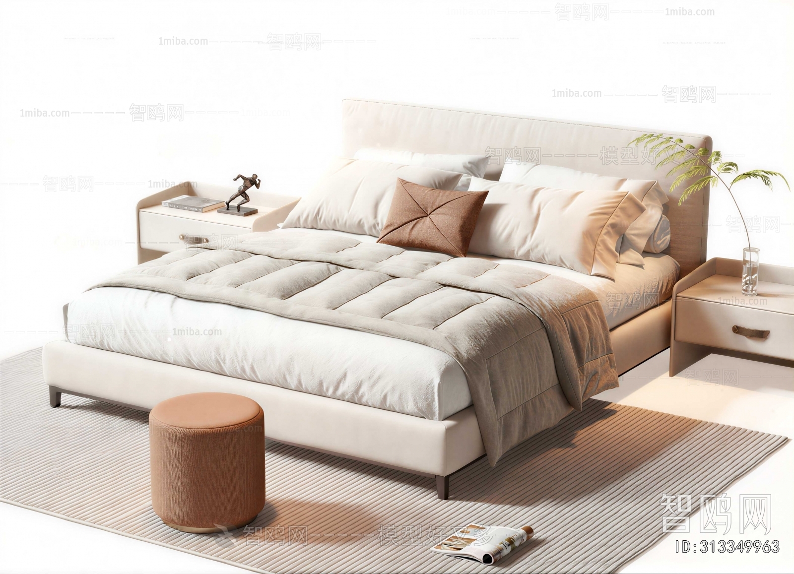 Modern Double Bed