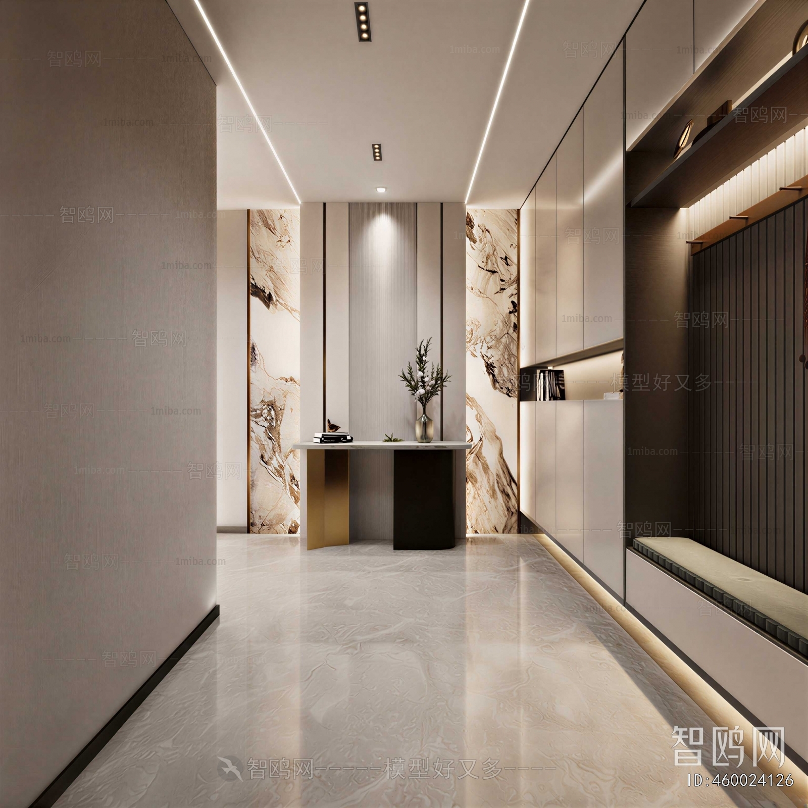 Modern Hallway