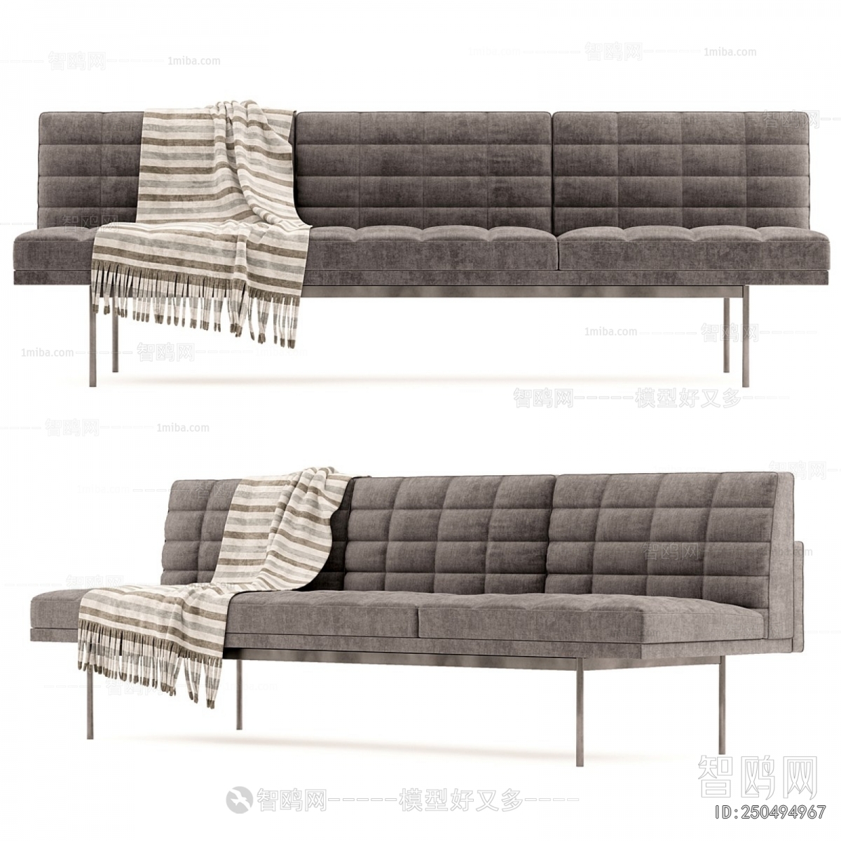 Modern Multi Person Sofa