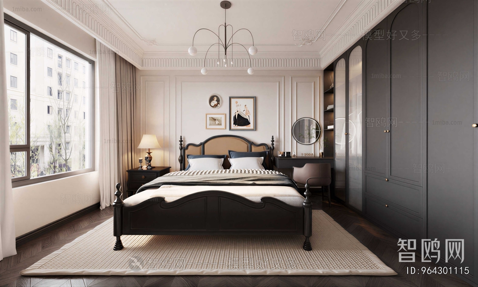 French Style Bedroom