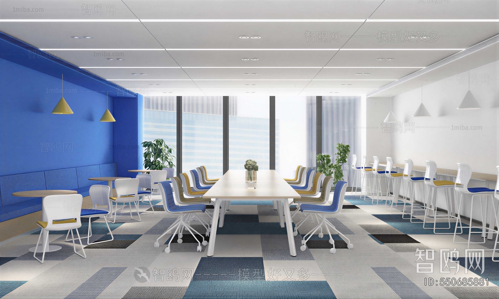 Modern Office Rest Area