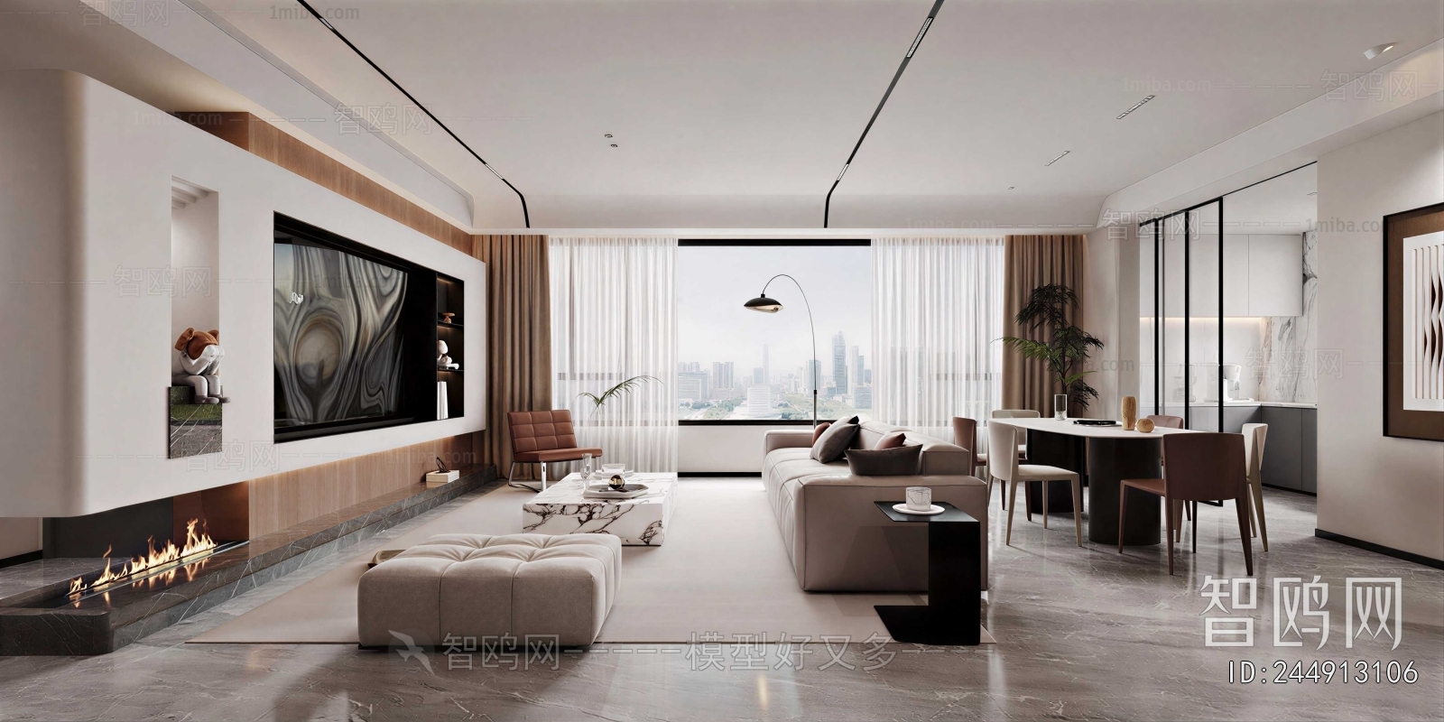 Modern A Living Room