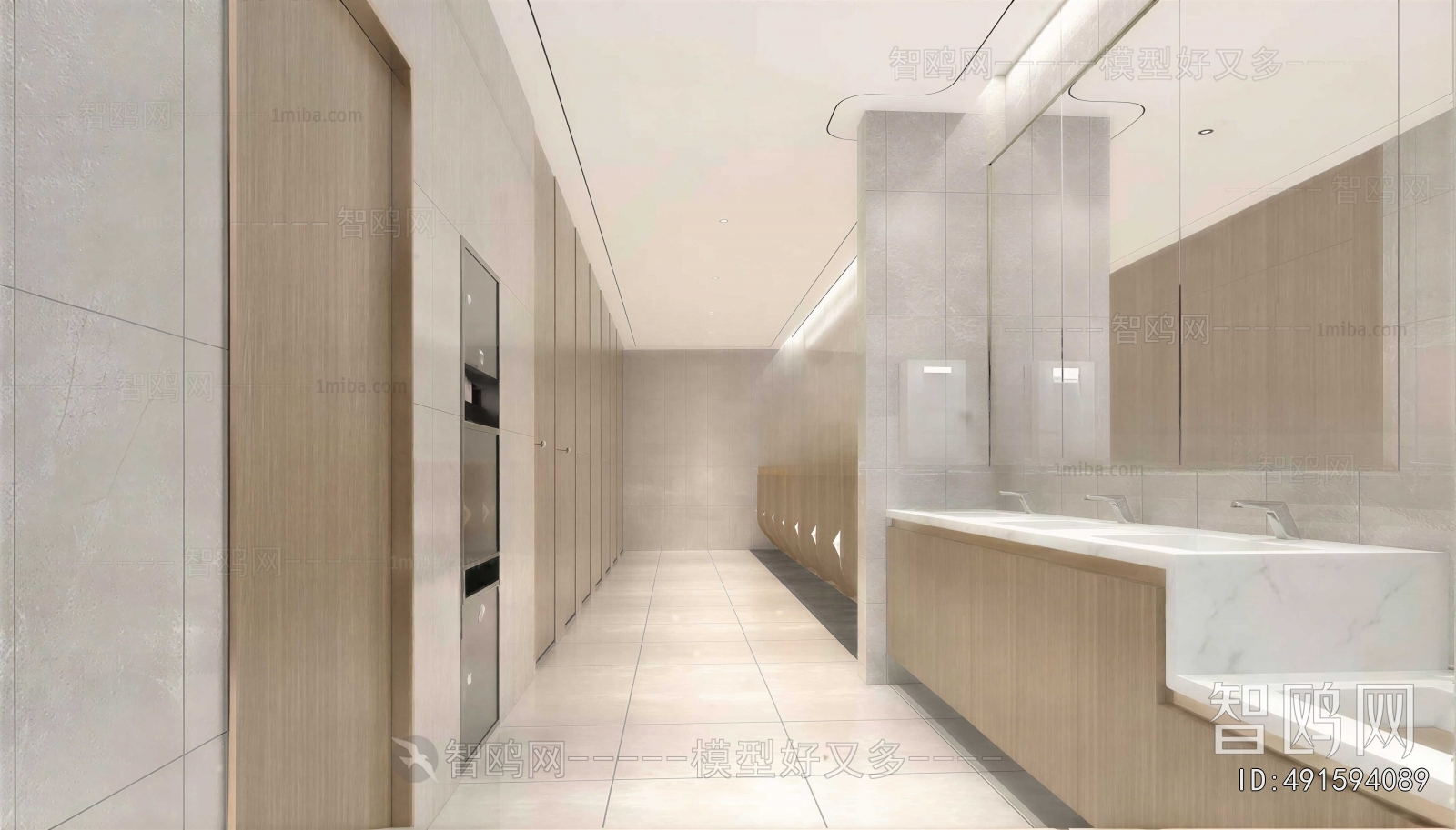 Modern Public Toilet